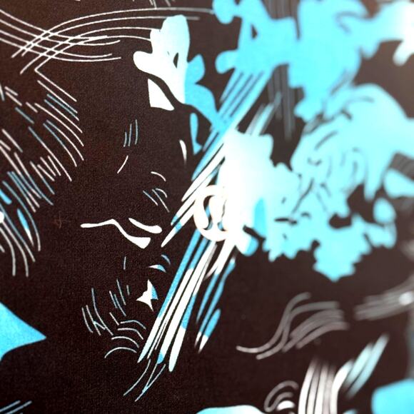 Lululemon Define Jacket Womens Size 8 Black Teal Print Full Zip Athletic - Picture 7 of 13